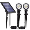 SUNLONG Solar Outdoor Lights,Solar Spot Lights Outdoor Waterproof Solar Spotlight