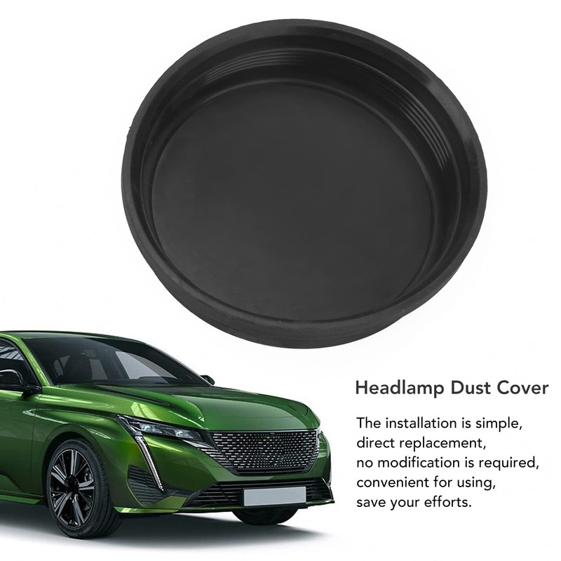 KIMISS Headlight Dust Cover 1609015380 Headlight Dust Cap Peugeot 301