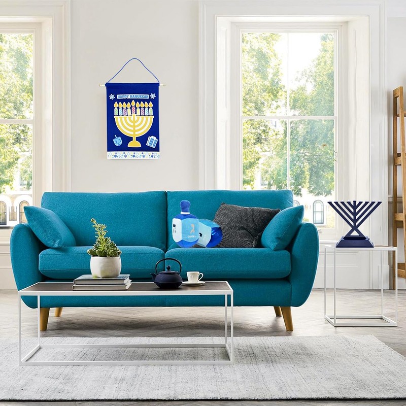 The Dreidel Company Hanukkah Giant Pillow Plush Stuffed Dreidel (Plush