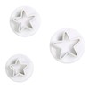Large Star Plunger Cutter - 3 Set