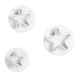 Large Star Plunger Cutter - 3 Set