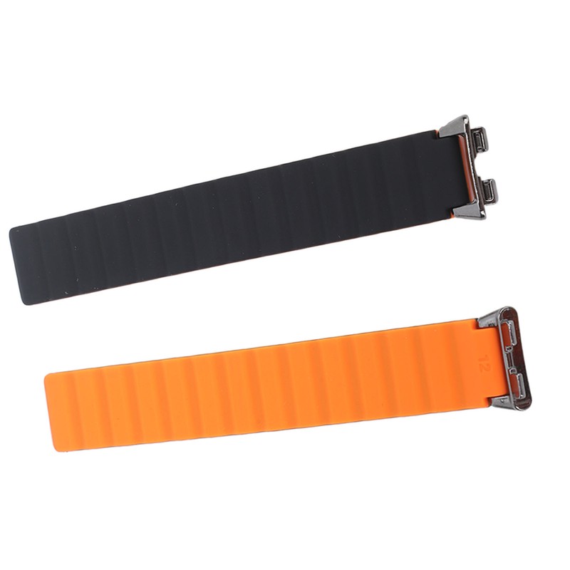Silicone Magnetic Watch Band Adjustable Quick Release Flexible Sweatproof Comfortable