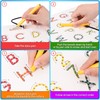 Magnetic Alphabet Tracing Board - double sided letters & numbers