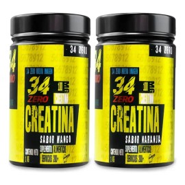 34 Zero Creatina Monohidratada Cu 1kg 2 Piezas                                                                                                        