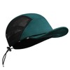 CLAPE Mesh Cap Men's Short Peak 5 Panel Baseball Cap
