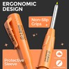 Nicpro 6 Pack CP3000 Carpenter Pencil with Sharpener, Mechanical Pencils