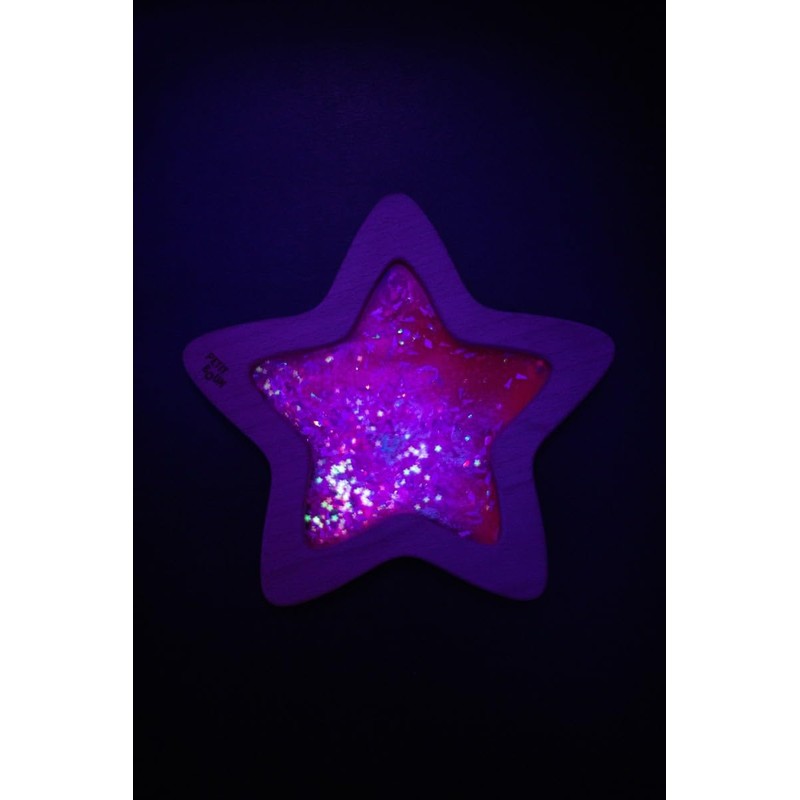 PETIT BOUM Flow Star Nebula Sensory Star, pink, Modern