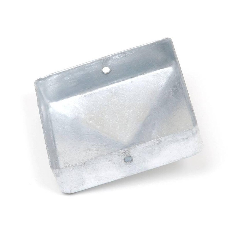 2x Pfostenkappe Pyramide 141 x 141 mm Stahl feuerverzinkt (2)