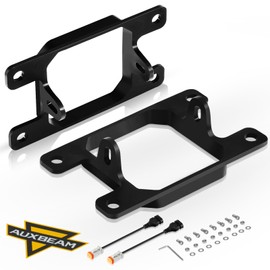 Auxbeam Color Play Series Fog Light Mounting Brackets for Ford Honda Nissan Subaru Acura, LED Light Pod Brackets, Pair