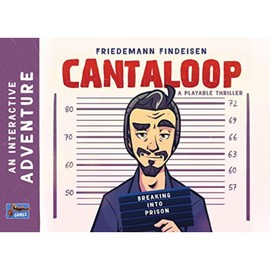 Cantaloop Breaking Into Prison (Book 1)| Interactive Adventure Game | Puzzle Game | Fun Game for Teens and Adults | Ages 13 and Up | 1 Player | Average Playtime 5 Hours | Made by Lookout Games