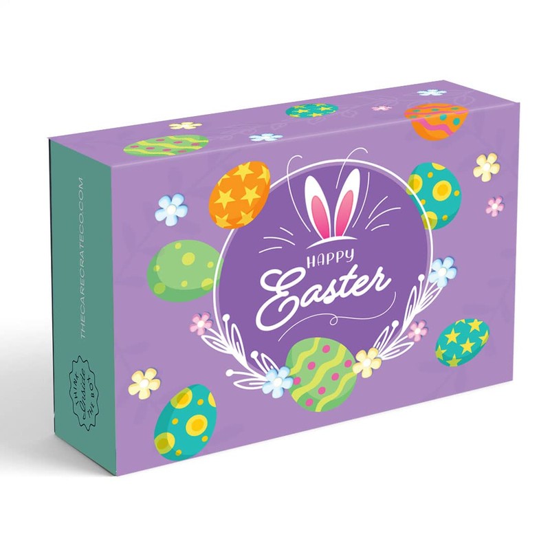 Easter Snack Box (40 Piece Variety Gift Basket Care Package)