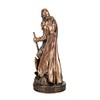 Vidar Scandinavian God Hand Painted Resin Figurines Bronze Miniature Statue