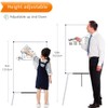 VIZ-PRO Magnetic Whiteboard Easel, 36 x 24 Inches, Portable Dry