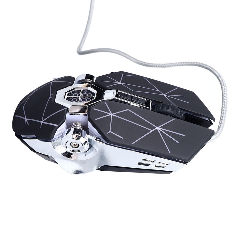 Mechanical Gaming Mouse Precise Control Quick Response RGB Ergonomic Wired