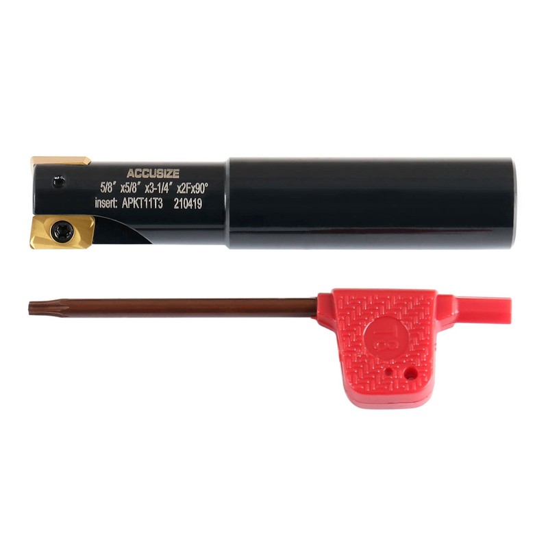 (1.6cm Cutting Dia., 1.6cm Shank, 2 Flute) - Accusize Industrial
