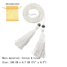 FAIRYGATE Bridal Belt Boho String Belt for Dress Women's Fashion Style Waist Chain Rope Braided Casual Thin Womens Belts for Jeans Dress Pants A1222