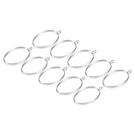 M METERXITY 20 Pack Open Bezels for Resin - Hollow Frames Alloy Oval Shaped, Apply to DIY Crafts Pendants Pressed Flowers (Silver Tone)