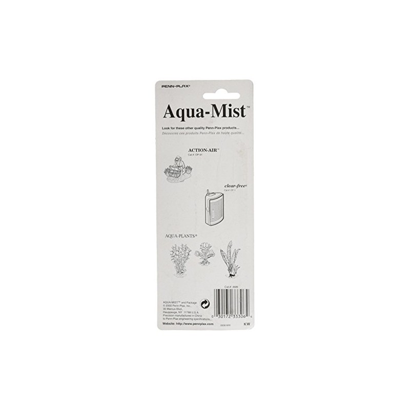 Penn-Plax Aqua Mist Air Stone Bar Aerator for Fish Tank,