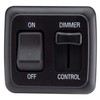 12 Volt DC Dimmer Switch for LED, Halogen, Incandescent -