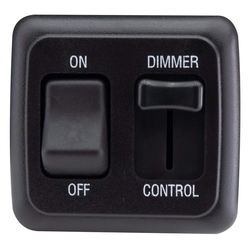 12 Volt DC Dimmer Switch for LED, Halogen, Incandescent -