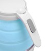 850W Foldable Electric Kettle 600ml Silicone Auto Power Off Collapsible