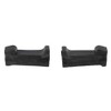 1 Pair Rubber Front Pedal Footrest Foot Pegs Motorcycle Footrests