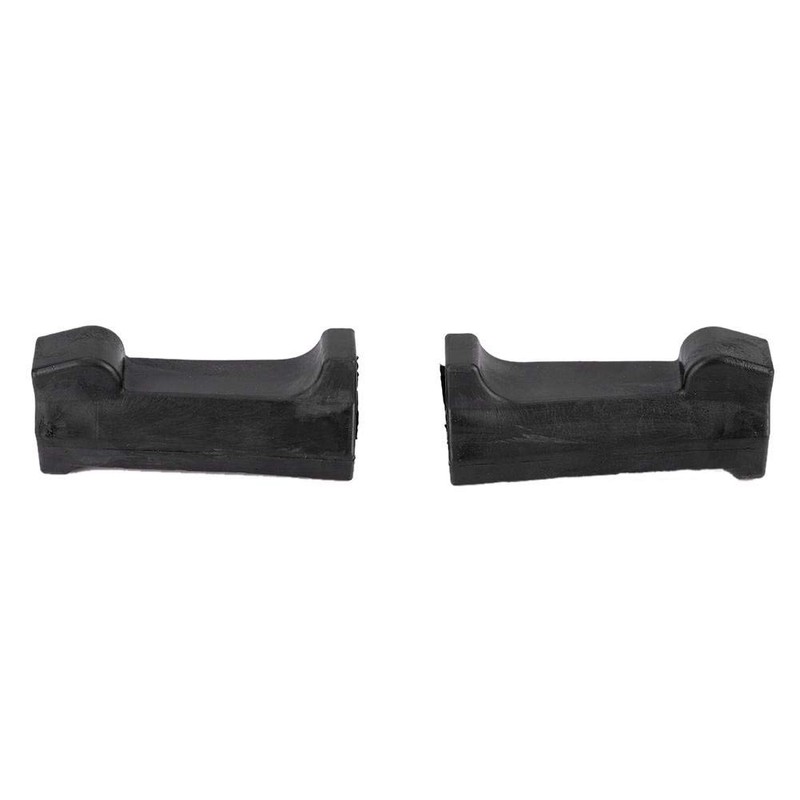 1 Pair Rubber Front Pedal Footrest Foot Pegs Motorcycle Footrests
