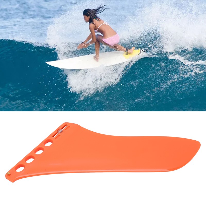 Surfboard Single Fin PVC Surf Tail Fin Special Shaped Balanced