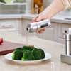 Stainless Steel Condiment Seasoning Container Pots Set with Spice Rack