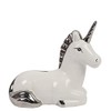 Paperchase Unicorn silver plated money box