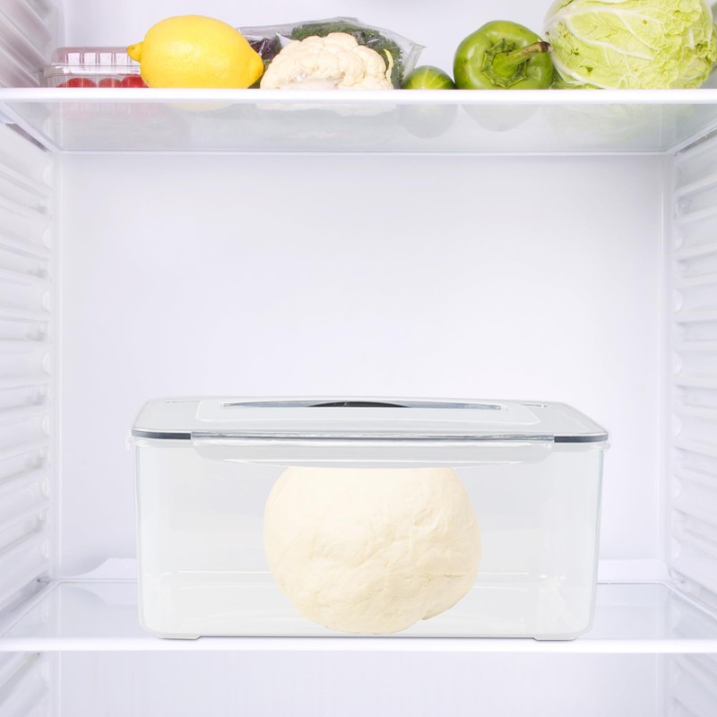 Eagrye 15 L Rectangular Plastic Clear Airtight Food Storage Containers