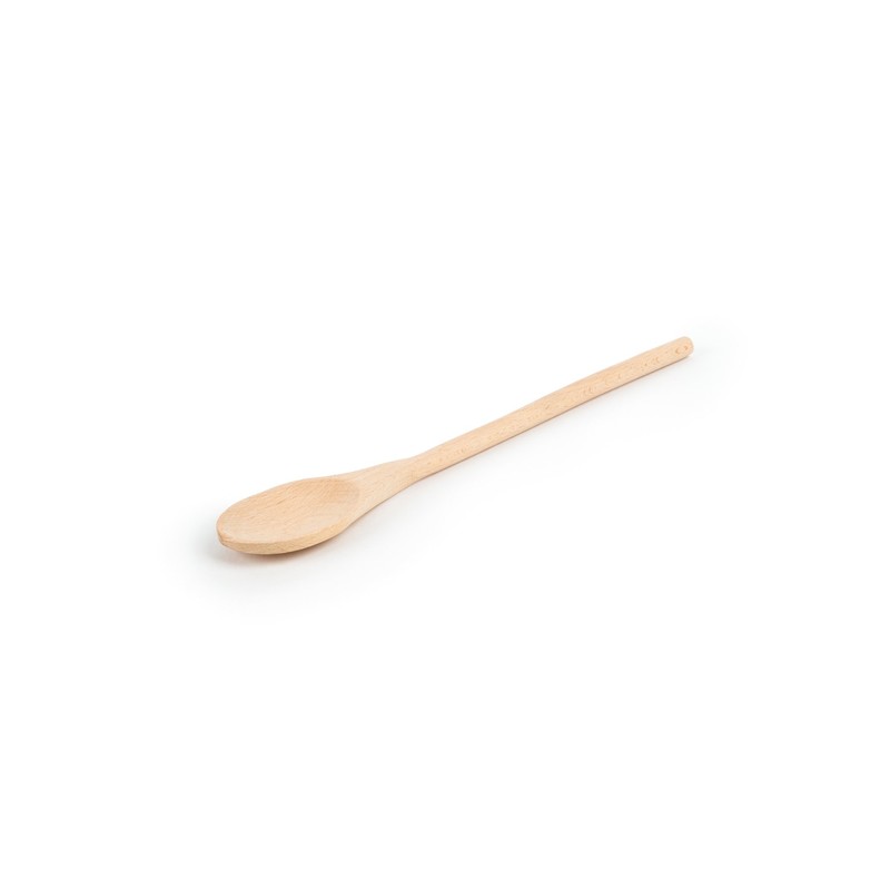 Fox Run 10-Inch Wooden Oval Spoon, Brown