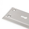 Prime-Line E 28335 Mortise Keyed Lock Set with Glass Knob