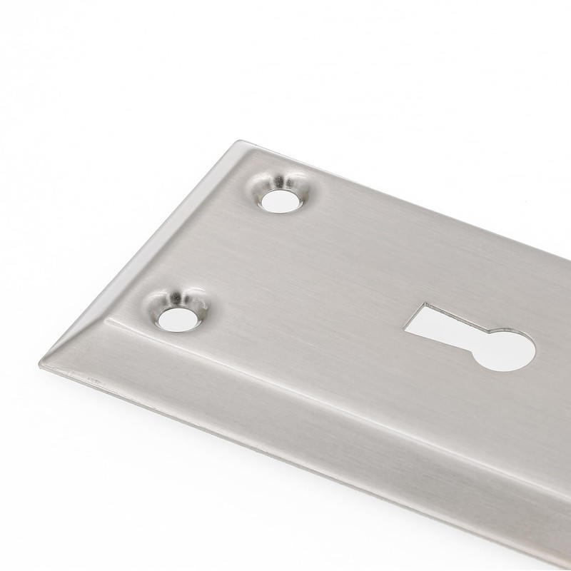 Prime-Line E 28335 Mortise Keyed Lock Set with Glass Knob