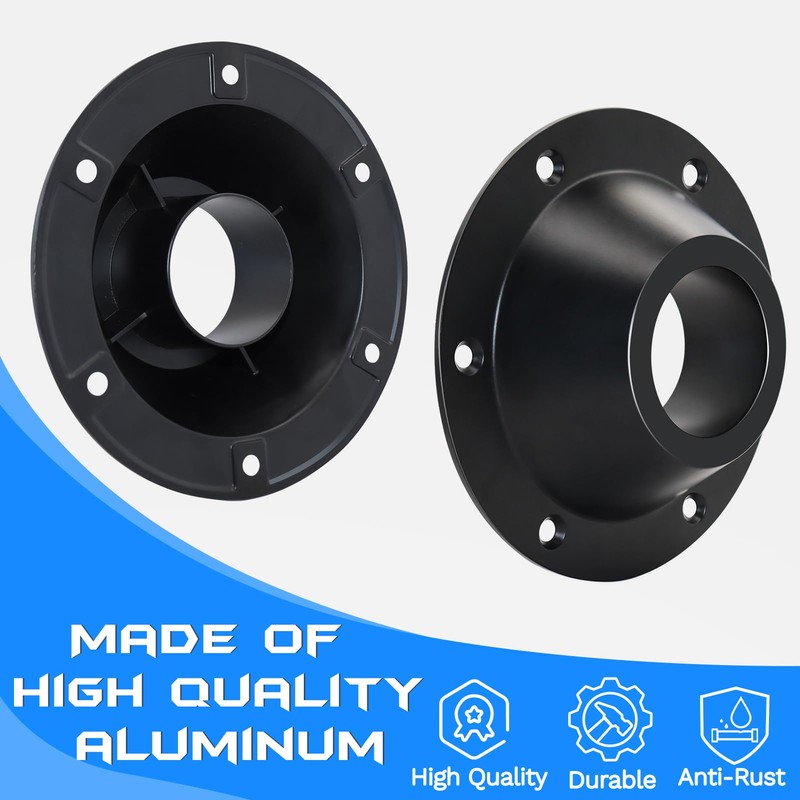 2 Pack RV Table Base Mount,Camper Aluminum Standard RV Pedestal