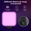 Miortior Luz de Relleno Magnética RGB, Luz de Vídeo Ajustable