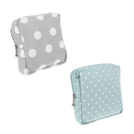 EXCEART 2 Piezas Bolsa De Almacenamiento De Toallas De La Tía Servilletero De Época Bolsa De Toallas Higiénicas Bolsa De Joyería Cosmética Bolso Almohadilla Larga Cartera Madre Tela Oxford