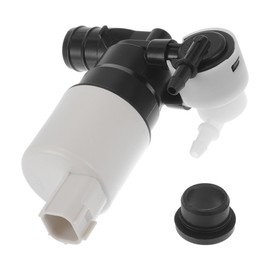 ACROPIX Windshield Washer Pump W/Grommet for Vovle S60 2011-2013 Front Washer Fluid Pump Windshield Wiper Pump No.31253220 Black,White 1 Set