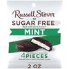 RUSSELL STOVER Sugar Free Dark Chocolate Mint Patties Candy, 2
