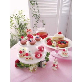 Decole ZCB-59018 Design Accessory Oval Table, Pink, 5.3 x 2.4 x 1.1 inches (13.5 x 6.2 x 2.7 cm), Concombre