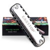 East top Harmonica Beginner, Blues Harmonica for Kids, Stainless Steel