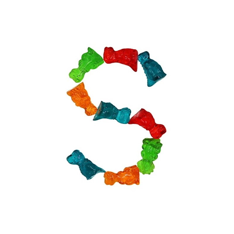 Smarty Stop 3D Gummy Candies Gathering (Dinosaurs, 5 pound (Pack