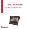 Starrett SB565Z Brass Drive Pin Punches Set, 8 Pieces