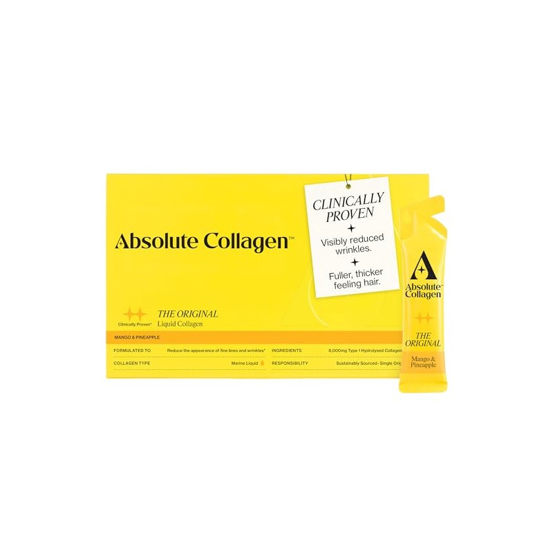 Absolute Collagen Marine Collagen 8000mg - Mango & Pineapple, 14