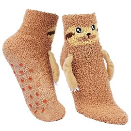 POPCRAZE Fuzzy Socks Sloth