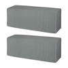 PATIKIL 33.9" Air Conditioner Cover, 2 Pack Indoor AC Cover