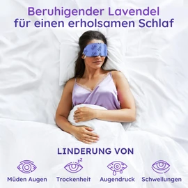 Pack of 16 Self-Warming Lavender Eye Mask Warming, Steam Eye Mask Against Dryness, Swelling & Eye Strain, Disposable Heat Compress for Sleep & Travel, Heat Mask Eye Pads