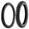 Unbranded 2Pcs 70/100-17 Front Tyre Tire+ Tube For Dirt Pit