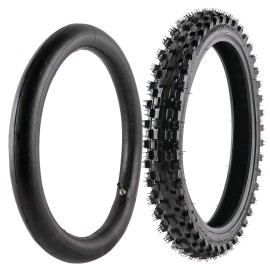 Unbranded 2Pcs 70/100-17 Front Tyre Tire+ Tube For Dirt Pit Bike Monkey Scooter 125-160cc