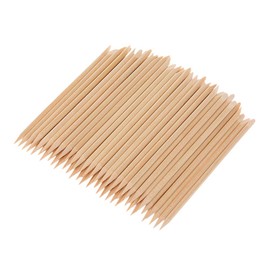 100PCS Nail Art Wood Sticks Wooden Cuticle Remover Pusher Manicure Pedicure Tool